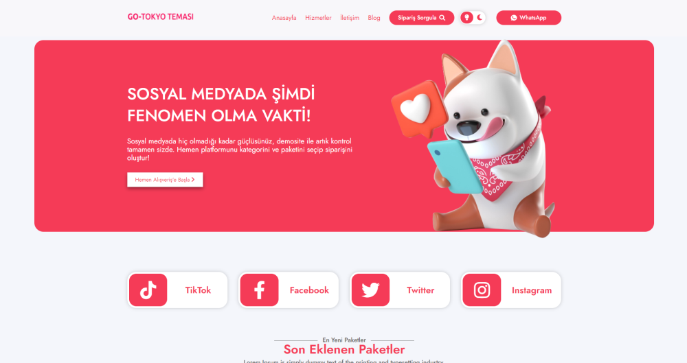 SMM Paket Satış